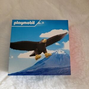 Mcdonald's Birds Black Eagle Figure - Black and Yellow